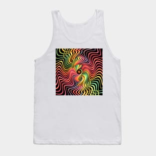 Trippy Helix Mandala Tank Top